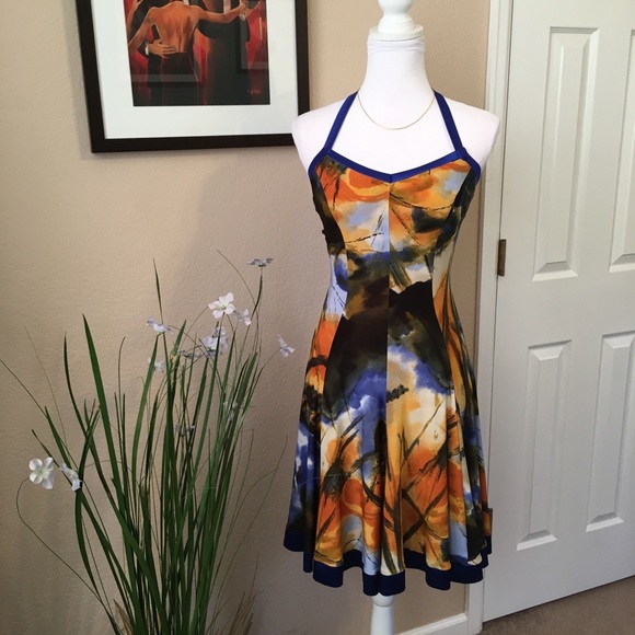 Unknown Dresses & Skirts - Halter Style Ballroom / Latin Dance Dress, Size S